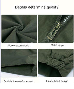 Venta al por mayor Unisex Guardia DE SEGURIDAD Ropa DE TRABAJO Transpirable Patchwork Tallas grandes Durable Trajes al aire libre Conjuntos Uniformes de alta visibilidad - Product Image 2