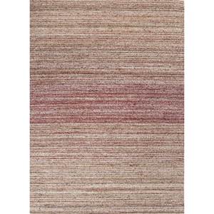 Alfombra de Lana y Viscosa Tejida a Mano con Rayas Azules para Uso Doméstico-Hwv-51069 - Product Image 1