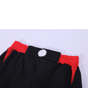 กางเกงขาสั้นสำหรับผู้ใหญ่ผ้าโพลีเอสเตอร์สำหรับ100% กางเกงมวยไทยพิมพ์ลายแบบระเหิดดีไซน์ล่าสุด - Product Image 6