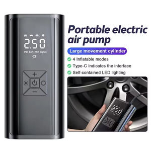 Pompe à Boule Électrique, Gonfleur de Pneus, Compresseur d'Air Portable, Gonflage Rapide, Silencieux, pour Voiture, Moto, Vélo - Product Image 2
