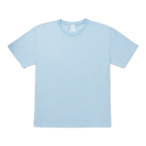 Logo personnalisé T-shirt pour hommes lavé à l'acide surdimensionné lourd anti-rides 100% coton Style de rue uni avec motif solide Style long - Product Image 5