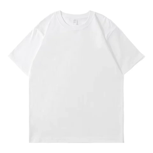 Ropa a granel 100% algodón LOGO camiseta personalizada hombres mujeres verano 2025 nuevo patrón DIY estampado manga corta Camiseta cuello redondo - Product Image 1