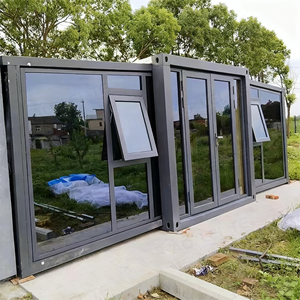 Le vendite dirette <span class=keywords><strong>in</strong></span> fabbrica di una casa Container estesa a doppia ala da 20 piedi possono essere sistemate su un solo <span class=keywords><strong>terreno</strong></span> pianeggiante - Product Image 2