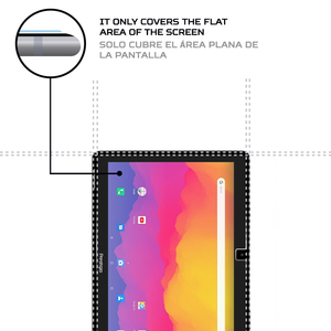ฟิล์มกันรอยหน้าจอ ANTISHOCK สำหรับแท็บเล็ตเพรสติจิโอ ไวซ์ 4111 - Product Image 4