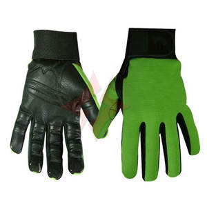 Guantes de moto hechos a medida Cuero de primera calidad Color personalizado Unisex Casual Uso al aire libre Protección UV Transpirable Ajuste ajustable - Product Image 3