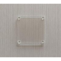 Sous-verres en pierre acrylique personnalisés par sublimation Sous-verres carrés en acrylique pour voiture Sous-verres en plexiglas à vendre