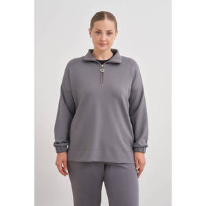 Tunique grise grande taille - Product Image 1