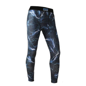 Leggings de sport pour hommes Premium Vêtements de sport tricotés respirants pour le yoga Fitness Activités intérieures et extérieures - Product Image 3
