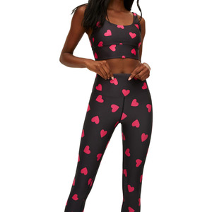 2024 gros Leggings en vrac quantité pantalons de Yoga collants personnalisé taille élastique Yoga Leggings respirant Leggings pour femmes - Product Image 4