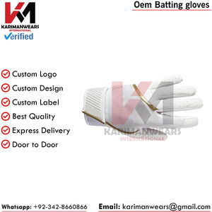 Gants de frappe de baseball OEM haute adhérence, livraison rapide, prix de gros, personnalisables OEM ODM, en matériau respirant, approvisionnement en gros - Product Image 3