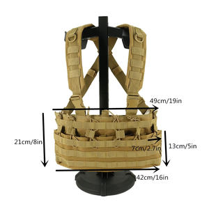 OEM Breathable Training <b>Vest</b> Customized Tactical Chest Rig <b>Vests</b> Wholesale Nylon Polyester Tactical Chest Rigs For Sale - Product Image 2