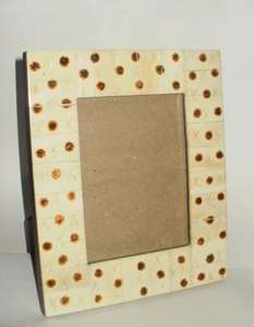 Elegant Stylish Handmade Bone Dot Pattern <b>Photo</b> <b>Frame</b> Rectangular Design for Home Decoration Wholesale Price - Product Image 1