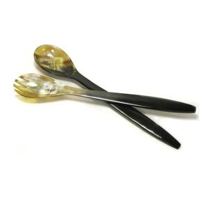 Utensilios para Ensalada Modernos de 11 Pulgadas, Recubiertos de Resina, Aptos para Lavavajillas, Ecológicos, Hechos en India - Product Image 3