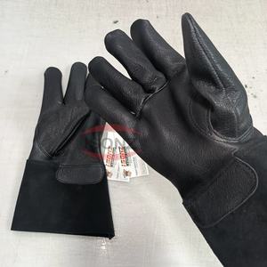 ถุงมือนิรภัยไฟฟ้าหนังแท้ทนทานต่อความร้อนระดับต้นปาล์มชนิดเดียวป้องกันการตัดกันลื่นกันแรงกระแทกฟังก์ชัน isonz - Product Image 5