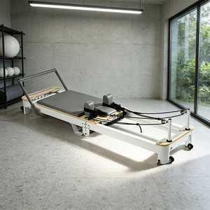 Máquina de Pilates Reformer de Aluminio Plegable para Moldear el Cuerpo, Reformer de Aluminio para Centros de Rehabilitación - Product Image 4