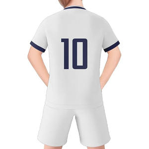 Uniforme de fútbol juvenil con impresión de logotipo personalizado, ropa deportiva de último diseño de talla grande para equipo, servicio OEM - Product Image 5