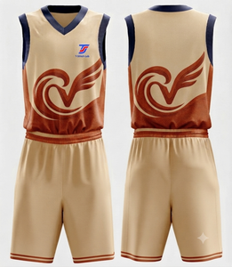 Uniformes de Baloncesto Juveniles Personalizados, Impresión por Sublimación, Conjunto de Baloncesto, Tela de Malla de Secado Rápido, Estilo sin Mangas - Product Image 2