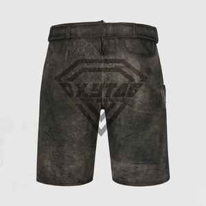 Dernier arrivage Short bavarois Lederhosen en cuir suédé de vache sur mesure Ceinture confort ceinture élastique Animal respirant rapide - Product Image 6
