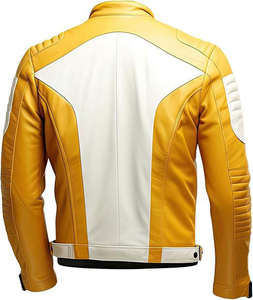 Blouson de moto unisexe en cuir coupe-vent de haute qualité 2026 pour les revendeurs et les fournisseurs en gros - Product Image 2