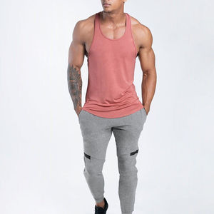 Camiseta sin Mangas para Hombre, Ropa Deportiva, Transpirable, Suave, Mejor Precio de Venta, Camisetas sin Mangas para Hombre con Logotipo Personalizado - Product Image 4