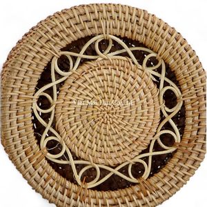 Caja Multifuncional de Mimbre Natural Tejido a Mano, Estilo Bohemio, Hecha en Vietnam, para Organizar Artículos del Hogar y Decoración del Hogar - Product Image 2