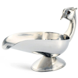 Cuenco de aluminio para servir alimentos y frutas Diseño elegante de cubiertos de mesa Perfecto para frutas secas Hecho EN LA India - Product Image 2