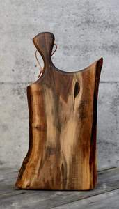 เขียงไม้อะคาเซียแบบ2024พรีเมี่ยมสำหรับวางบนเคาน์เตอร์ขนมปังเนื้อเขียงไม้ทนทานพร้อมที่จับ - Product Image 3