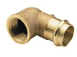 Raccord de tuyau de série de presse en laiton de vente en gros de sortie d'usine Betterway pour la plomberie et l'aération, comprenant le coude, le té et l'adaptateur - Product Image 3