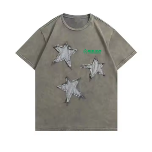 T-shirt en coton 100 % coupe classique, nouveau design streetwear pour homme, tissu polaire de haute qualité, écologique et respirant, vente en gros - Product Image 3