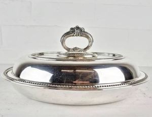 Design admirable fait à la main de table classique plat et assiette à beurre et fromage grand plat à beurre en métal très demandé le plus vendu - Product Image 6