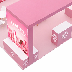 <span class=keywords><strong>Stand</strong></span> d'exposition cosmétique rétroéclairé <span class=keywords><strong>de</strong></span> 20 x 20 pieds, boîte lumineuse en forme d'arche rose, <span class=keywords><strong>stand</strong></span> d'exposition <span class=keywords><strong>de</strong></span> beauté, <span class=keywords><strong>stand</strong></span> d'exposition <span class=keywords><strong>de</strong></span> maquillage, <span class=keywords><strong>stand</strong></span> <span class=keywords><strong>de</strong></span> salon professionnel - Product Image 3