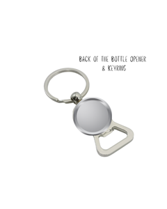 South African Cricket Sports 2-in-1 Plated Stainless Steel Bottle Opener <b>Keyring</b> Fashion Trend Personalized National Office Gift - Product Image 5
