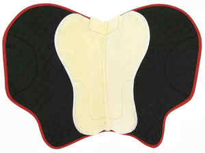 Selle de cheval synthétique légère et durable avec sangles réglables Ajustement confortable pour une utilisation en sentier et en entraînement - Product Image 2