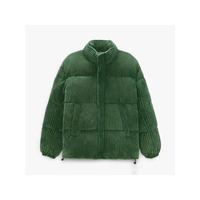 Veste coupe-vent matelassée décontractée pour homme, avec fermeture éclair, col montant, en toile respirante, idéale pour l'extérieur, personnalisable avec logo OEM