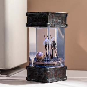 Lámpara de Resina Epoxi Personalizada, Lámpara de Resina Epoxi, Lámpara de Resina Epoxi Personalizada, Lámpara de Arte de Madera y Resina, Luz Nocturna Personalizada, Regalo Hecho a Mano, Cumpleaños - Product Image 5