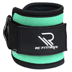 Adjustable Neoprene Padded <b>Ankle</b> Cuff Custom Logo Gym Accessories for Glute Workouts Leather Cable Machine <b>Ankle</b> Straps - Product Image 4