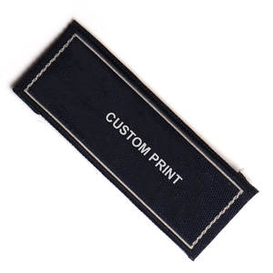 Customized Design Private Brand Name Logo Paper Custom Printed Shirt Labels <b>Tags</b> Clothing Shoes Men Women Garment Labels - Product Image 2