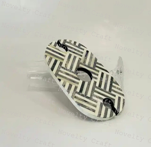 Bone Inlay <b>Glass</b> and <b>bottle</b> stand for party and home decoration Decorative accessories for party setup - Product Image 1