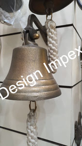 Campana Náutica Decorativa de Aluminio, Artesanía en Metal, Campana de Puerta Hecha a Mano, Última Llegada, Campanas Antiguas, Fácil Instalación - Product Image 6