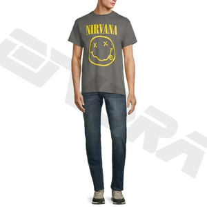 Impresión personalizada sublimación 100% algodón bordado camiseta en blanco Logotipo de impresión personalizada para hombres camisetas lisas camiseta impresa - Product Image 2