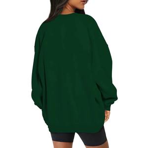 Sweat-shirt uni pour femmes-Pullover basique en polaire douce-Idéal pour la marque personnalisée-Usine - Product Image 3