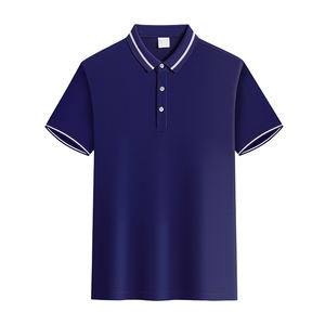 Meilleure vente de haute qualité personnalisé polo pour hommes à manches courtes affaires polo t-shirt solide personnalisable coton grande taille - Product Image 1