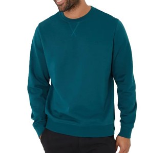 Sudadera con capucha de rendimiento atlético de alta calidad Tela absorbente de humedad de alta calidad para entrenamientos de invierno y actividades al aire libre Cuello redondo - Product Image 1