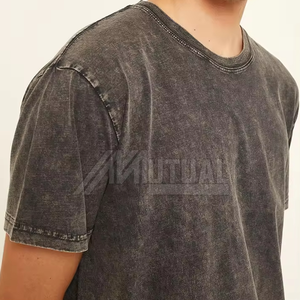 Camisetas de lavado ácido de moda perfectas para pedidos a granel de verano Camisetas de lavado ácido para venta en línea - Product Image 3