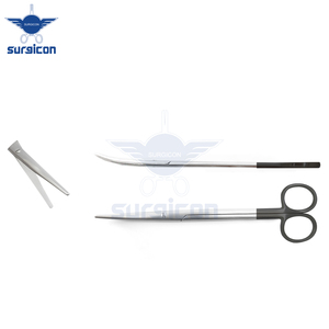 TC <span class=keywords><strong>mayo</strong></span> <span class=keywords><strong>lexer</strong></span> Hướng dẫn sử dụng disecting kéo chất lượng cao 16.5cm thép không gỉ supercut ISO được phê duyệt cùn Tính năng surgicon MOL - Product Image 2