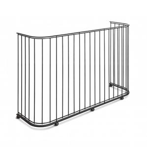 Paravent de cheminée en fil de fer à motif d'arbre, accessoires de cheminée, finition noire, écran de cheminée solide à panneau unique - Product Image 4