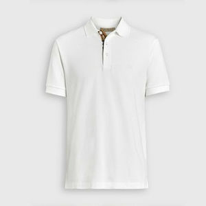 Algodón de secado rápido Unisex de alta calidad para Polo, ropa de trabajo transpirable, logotipo bordado personalizado, Camiseta de punto sólido para mujer - Product Image 3