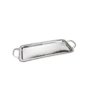 Plateau de service en acier inoxydable de qualité supérieure avec plateau de forme et de taille personnalisées poli doré pour les événements en plein air - Product Image 2
