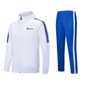Chándales de invierno Venta al por mayor Traje de jogging de algodón grueso y cálido Ropa de gimnasio con logotipo personalizado para hombres y mujeres - Product Image 1