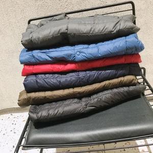 Vestes matelassées imperméables chaudes pour hommes, nouvelle collection automne-hiver, légères et pliables, col rond et col en V, tissu en toile - Product Image 4